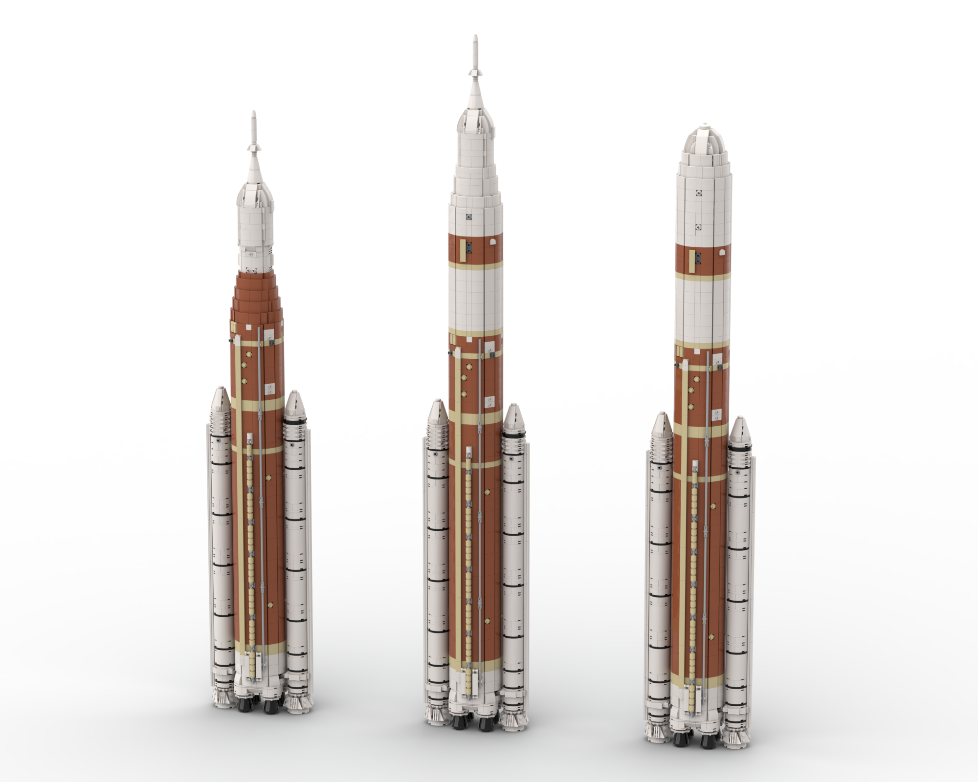 Rocket Structural Block Rocket Bricks by 0rig0