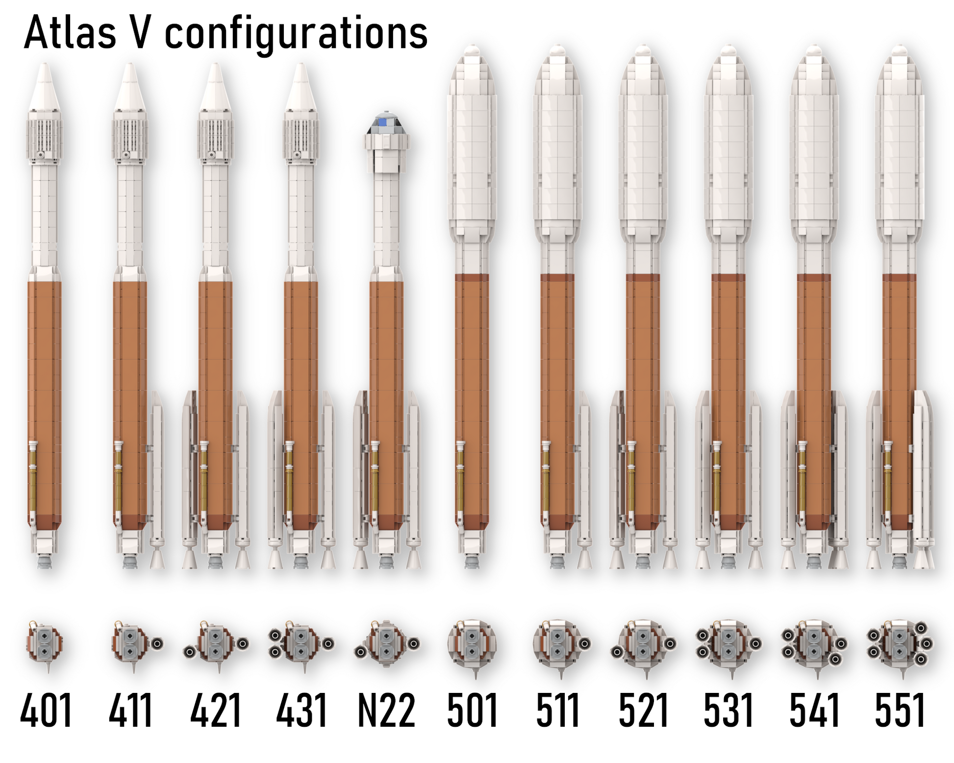 Lego atlas rocket sales