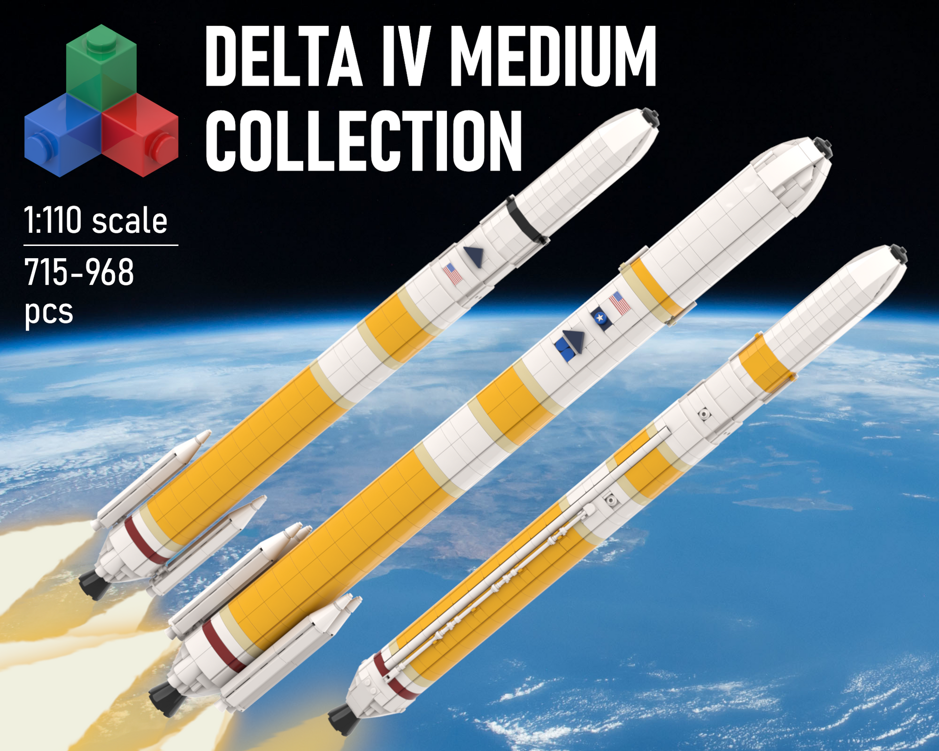 Delta IV Medium Collection – Rocket Bricks