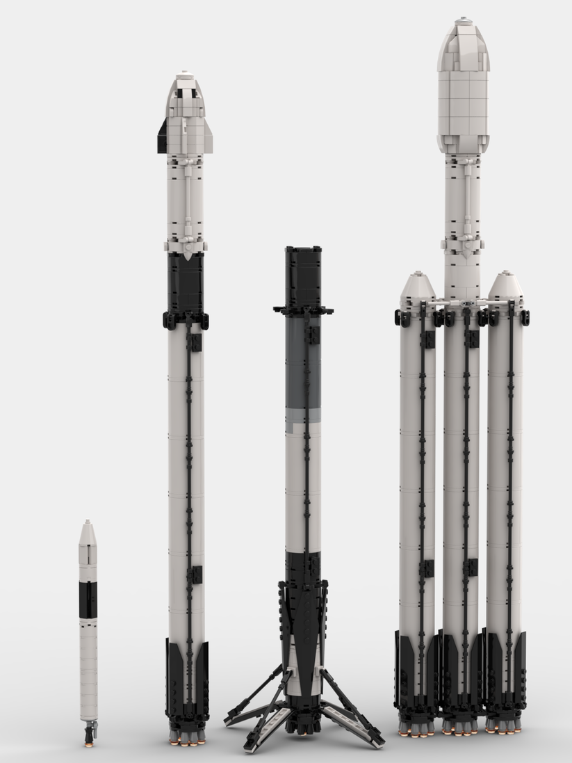 SpaceX bundle – Rocket Bricks